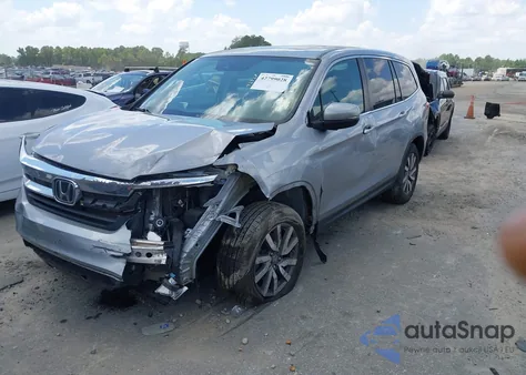 2020 Honda Pilot Awd Ex-L from USA, damaged, VIN 5FNYF6H51LB067958